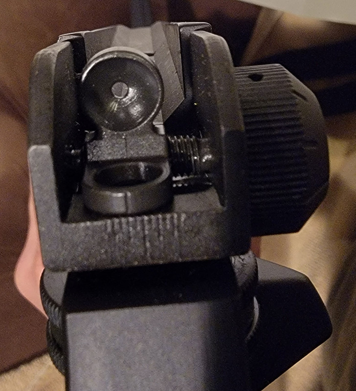**HELP!! A2 BUILD, REAR SIGHT ALMOST OUT OF ADJUSTMENT HELP!!** > A2 ...
