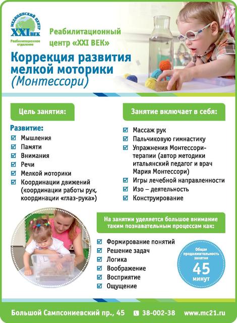 Коррекция развития мелкой моторики