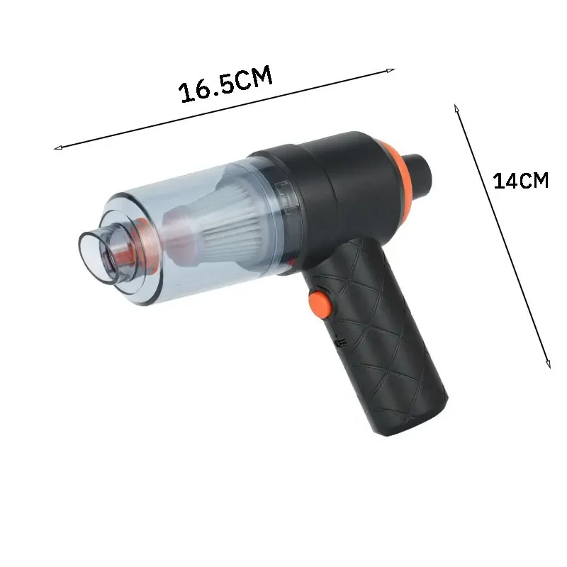 Portable Car Vacuum Cleaner in Action
