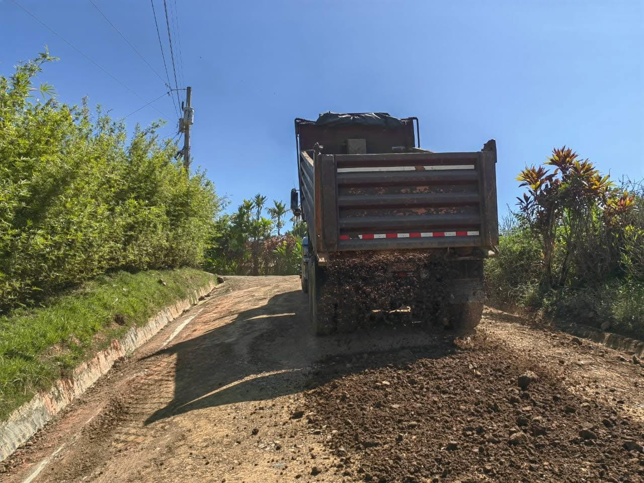 Vagoneta de volteo