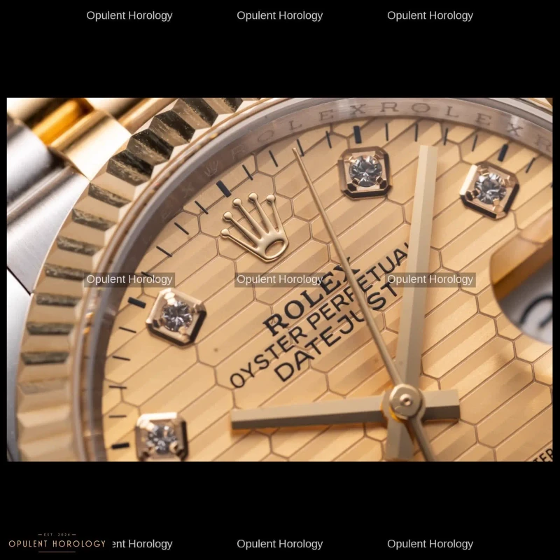 Rolex Datejust 36 Gold Plated Automatic Jubilee Bracelet