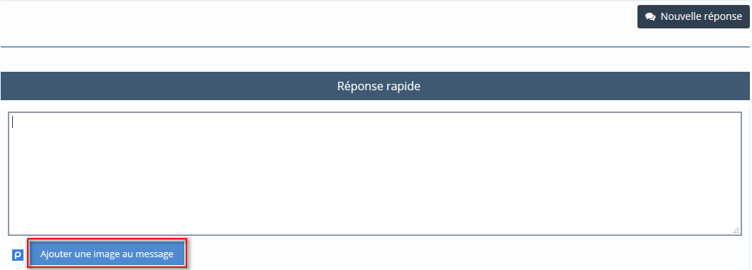 Ajouter image au message