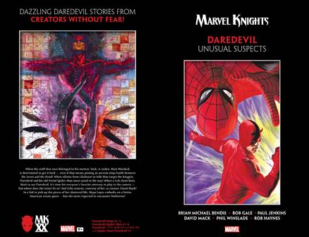 Marvel Knights Daredevil by Bendis, Jenkins, Gale & Mack - Unusual Suspects (2019)
