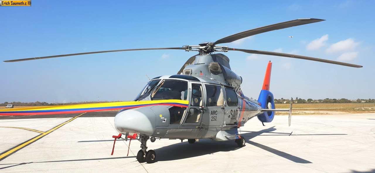 Airbus Helicopters realizará el mantenimiento a los dos Dauphin de Colombia