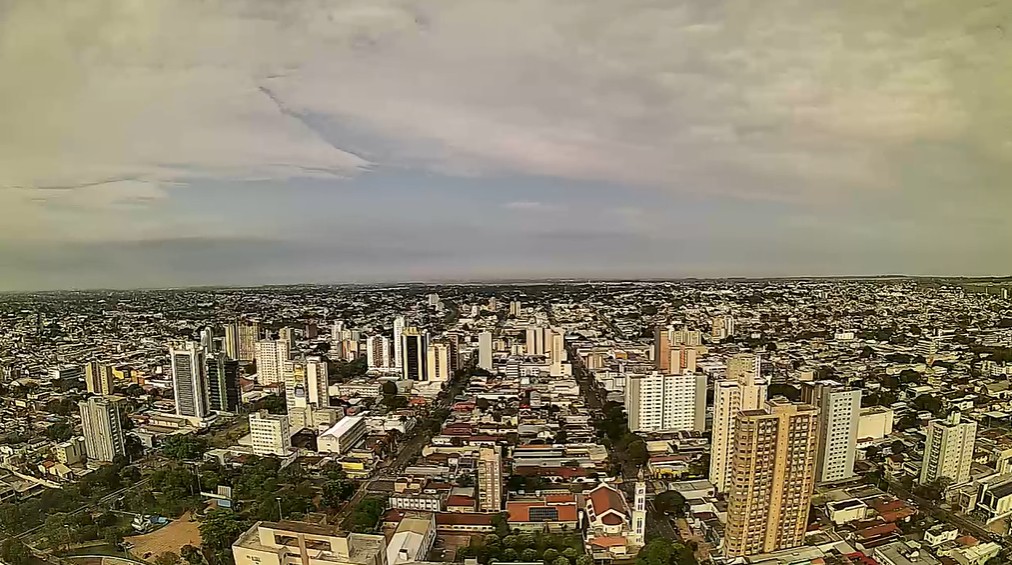 Campo Grande nesta manã de quarta-feira