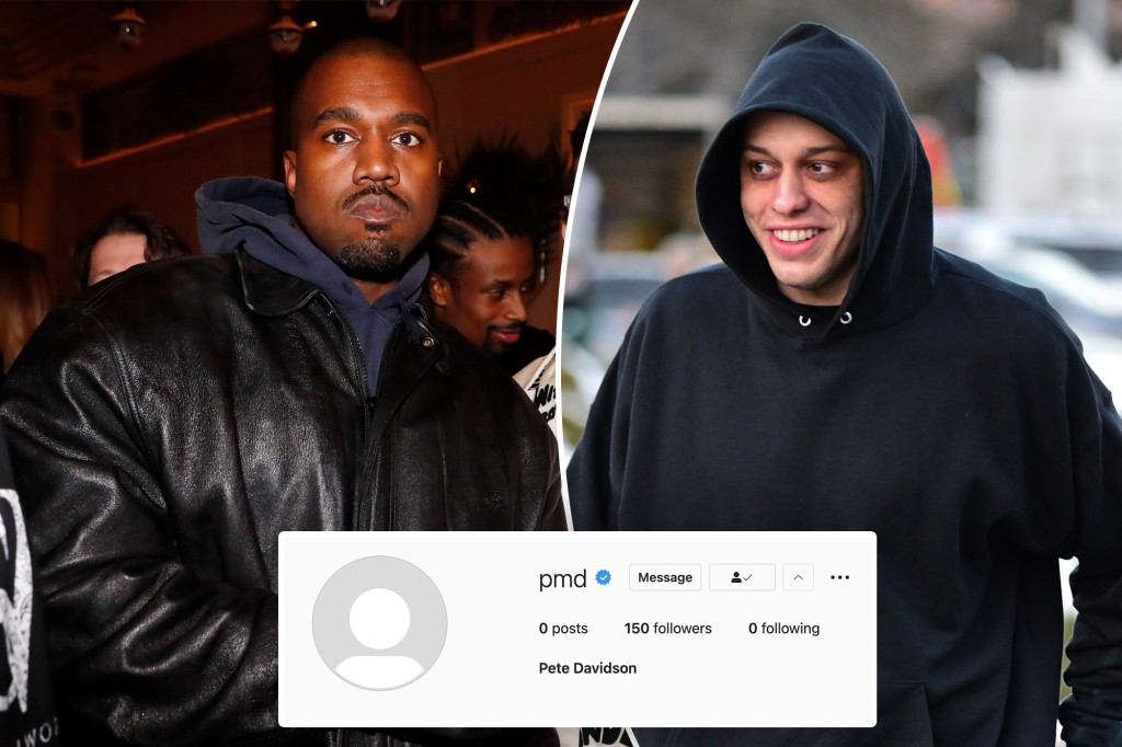 Pete Davidson se reincorpora a Instagram en medio del drama de Kanye West