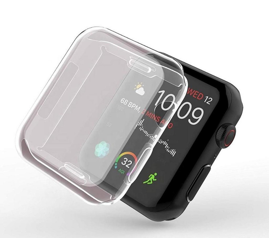 Apple Watch Serie 4 40mm 360° TPU Silikon Hülle Case LCD Display Panzer Schutz eBay