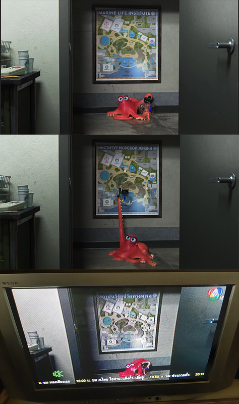 Finding Dory, with a map of the Marine Life Institute