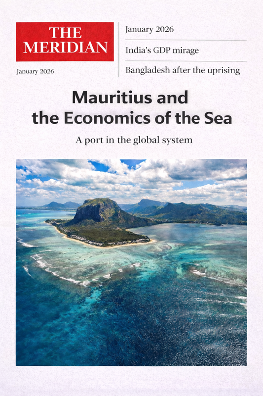 The Meridian January 2026 Mauritius and the Economics of the Sea cover