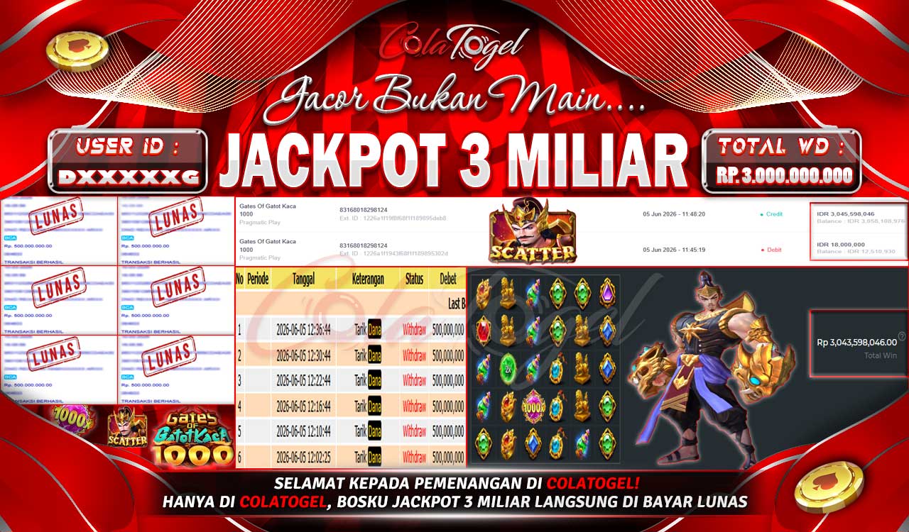 JACKPOT SLOT GACOR!!