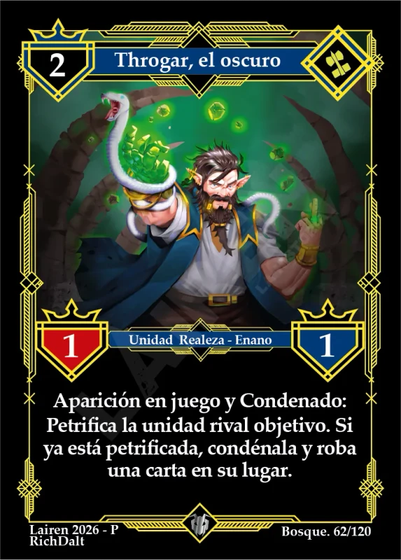 THROGAR, EL OSCURO