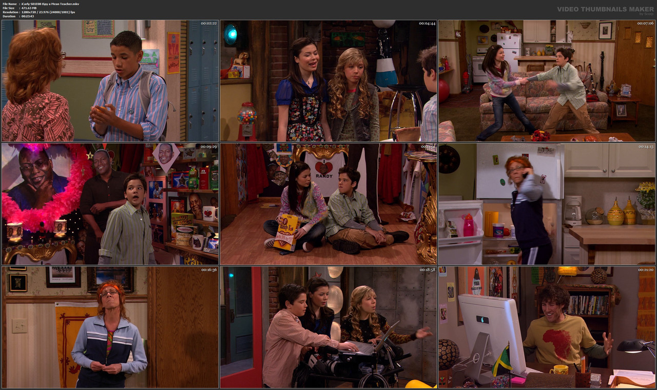 iCarly S01E08 iSpy a Mean Teacher.mkv
