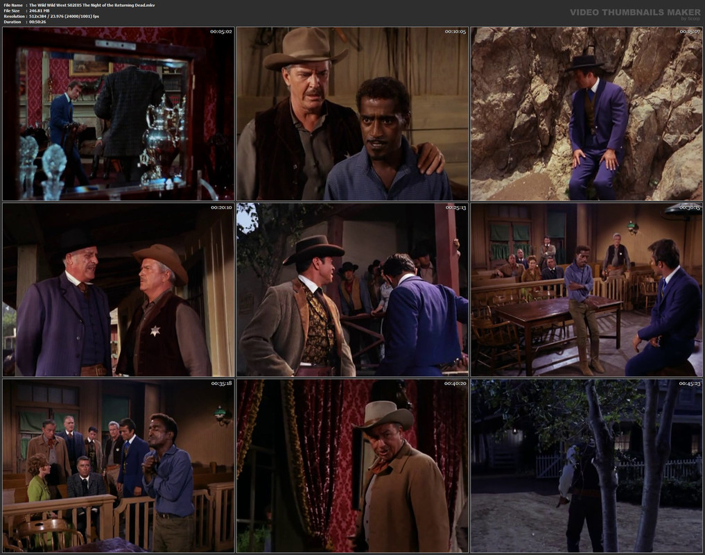 The Wild Wild West S02E05 The Night of the Returning Dead.mkv
