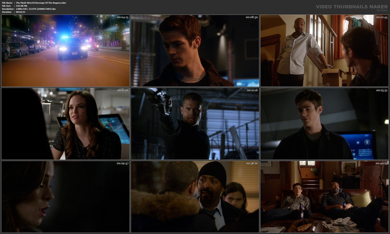 The Flash S01e10 Revenge Of The Rogues.mkv