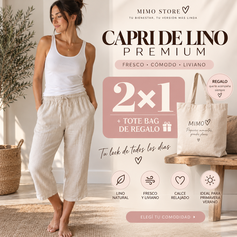 Capri de lino MIMO STORE
