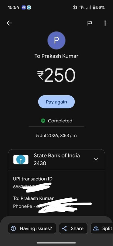 Payment Proof 2