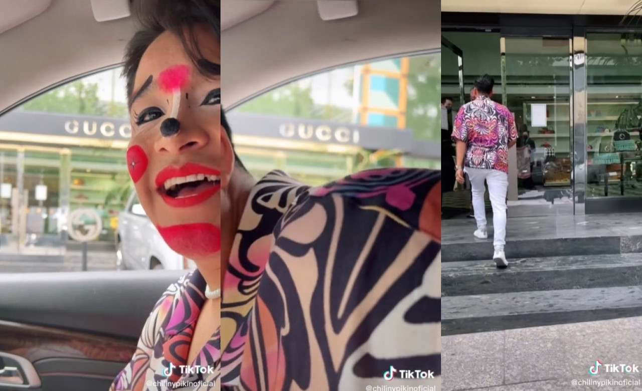 Payaso le compra zapatos Gucci a su hermano “los sueños se cumplen”