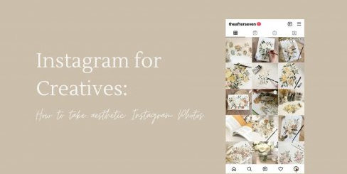 How to take & edit an aesthetic Instagram photo of your art