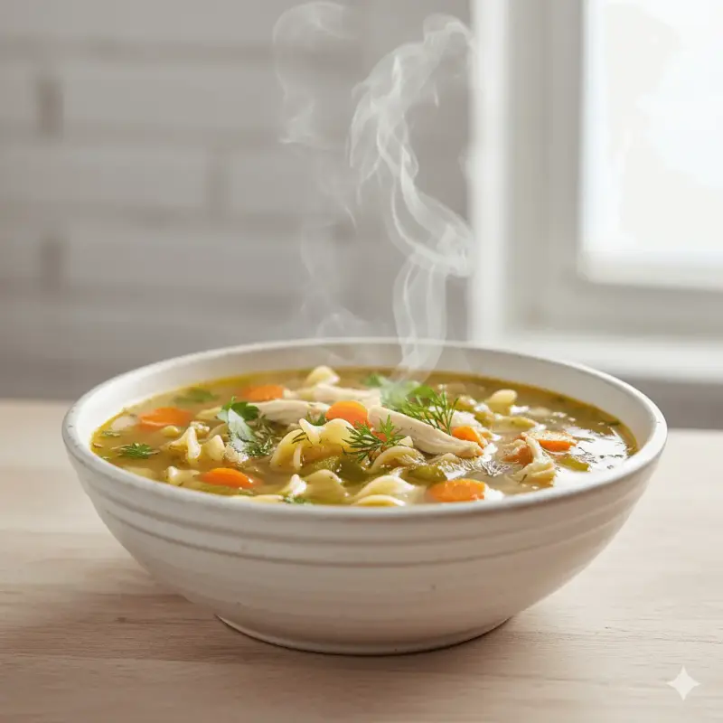 Beliebtes Gericht: Hühnersuppe