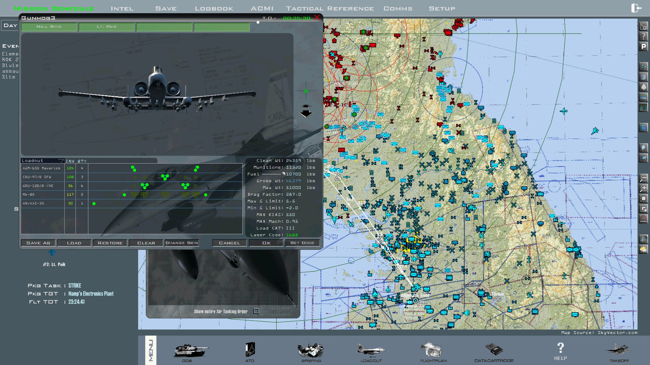 4 ship A 10 Pre Plan CAS 2 pilots
