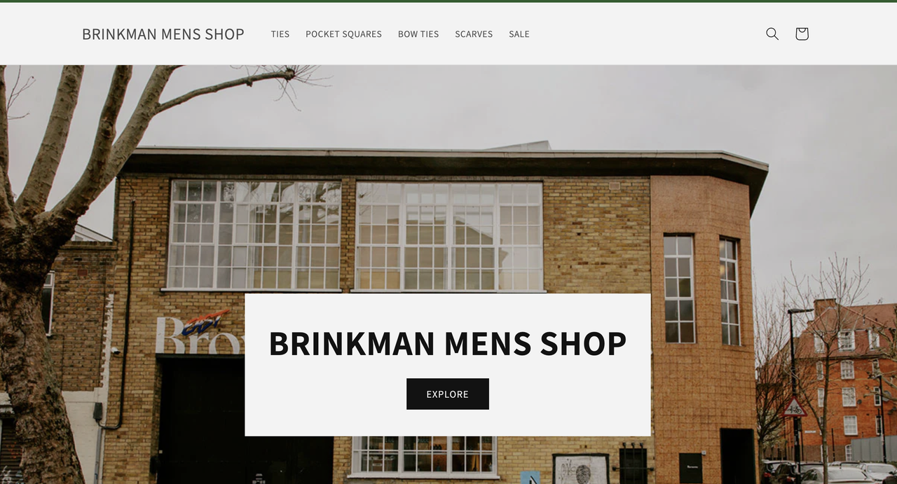 Brinkman Mens Shop