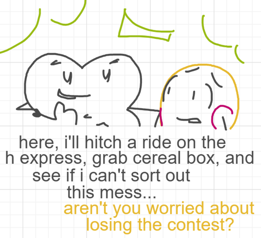 A panel from The Prime Number Few, episode eight of the Board Boards object show by Furretwalk/WalkingFurret.