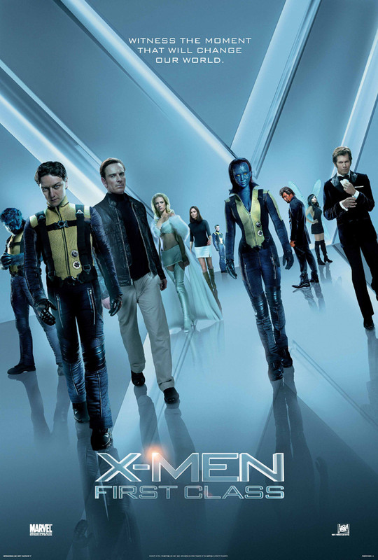 Poster film X-Men: First Class (2011)