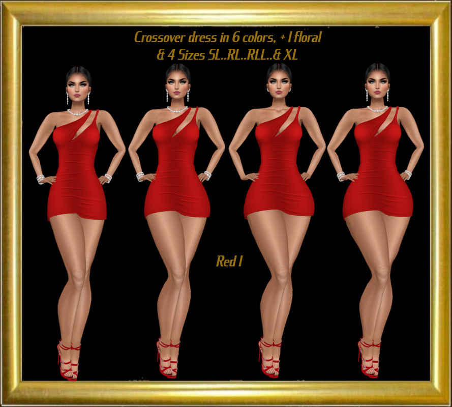 319-Crossover-Dress-Red-1-Product-Pic