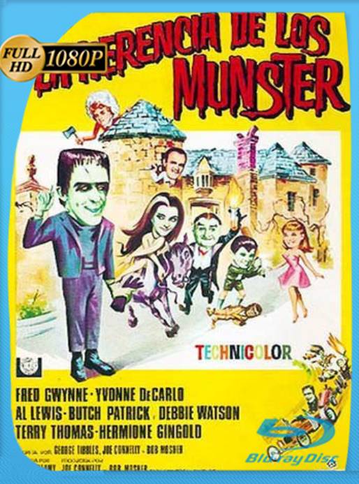La herencia de los Munster (1966) BRRip [1080p] [Latino] [GoogleDrive] [RangerRojo]