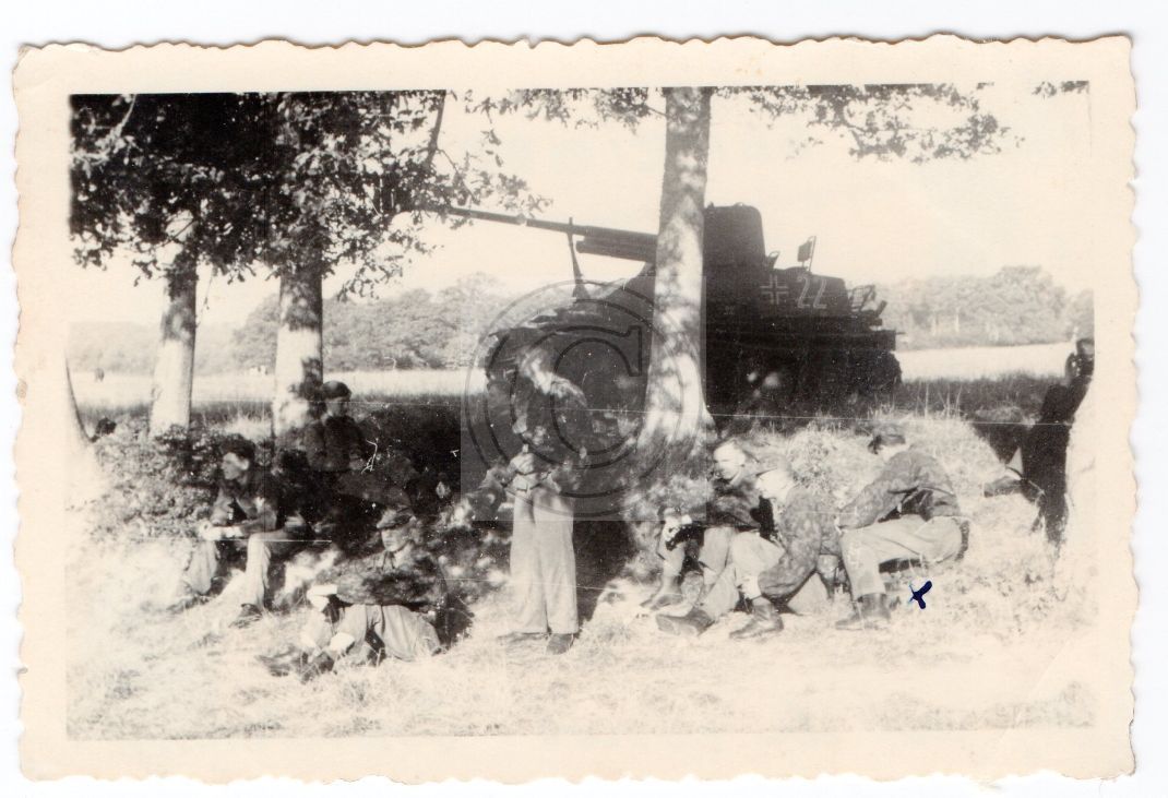 Russland Raum Charkov 1.Panzerdivision Ärmeladle