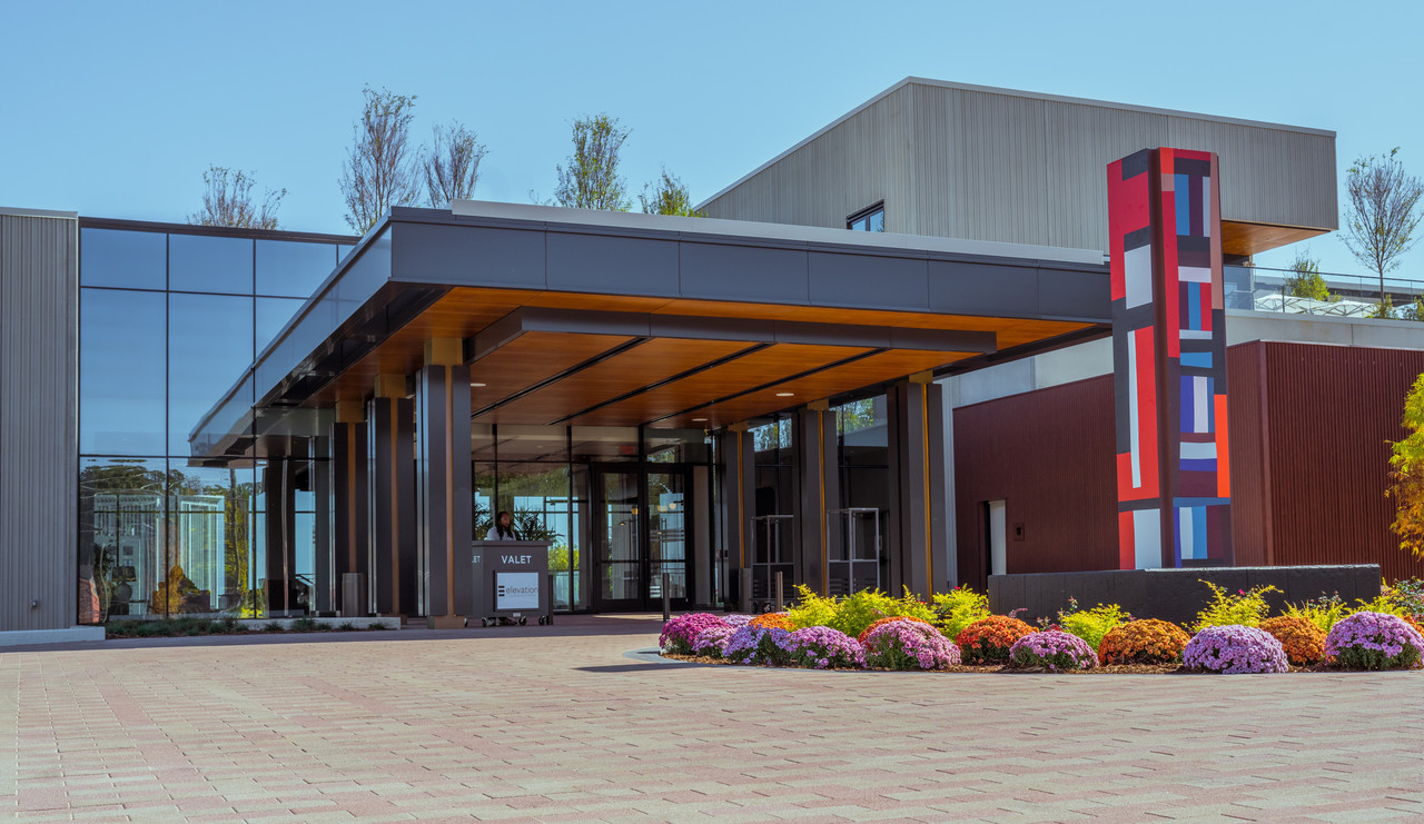 Elevation convening space