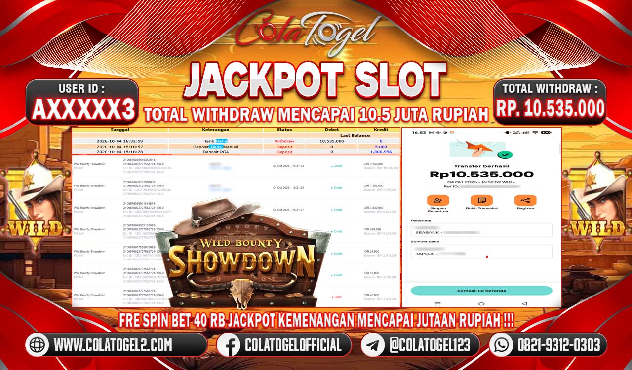 JACKPOT SLOT GACORR !!!