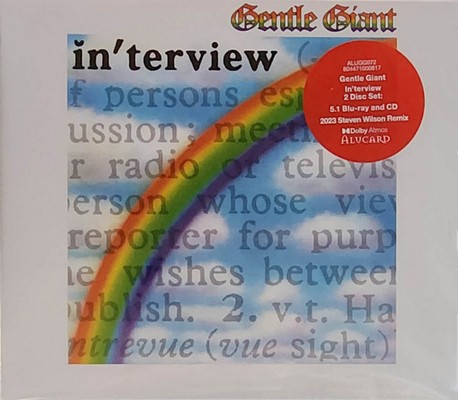 Gentle Giant - In'terview (1976) [2023, Remixed, Blu-ray + Hi-Res]