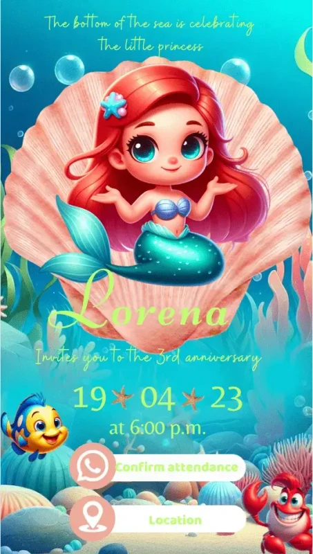 Invitation template