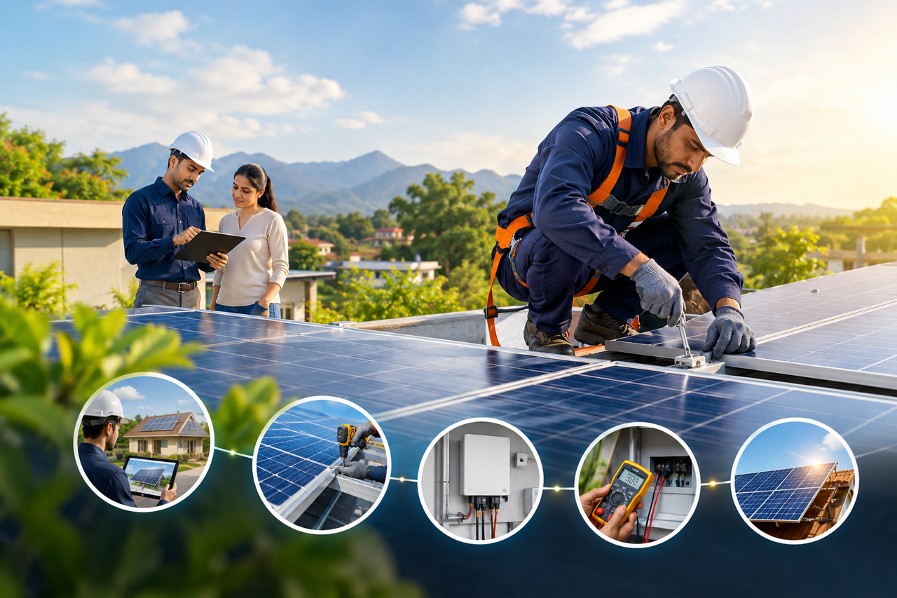 Technical Services Offered by Solar Company in Jaspur