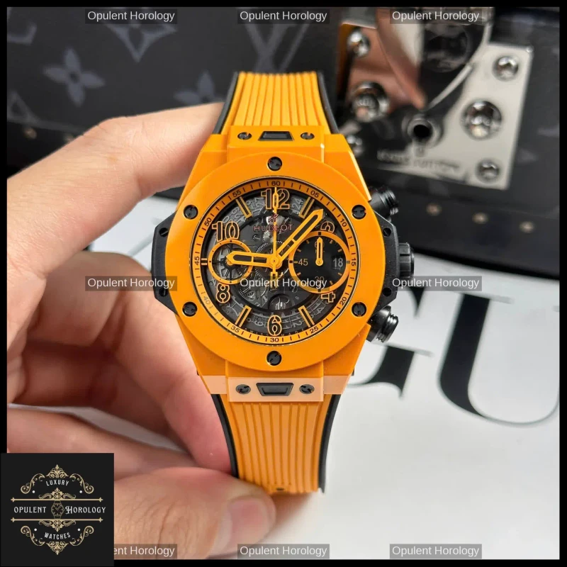 Hublot Big Bang Unico Orange Ceramic 42mm Swiss Automatic Chronograph