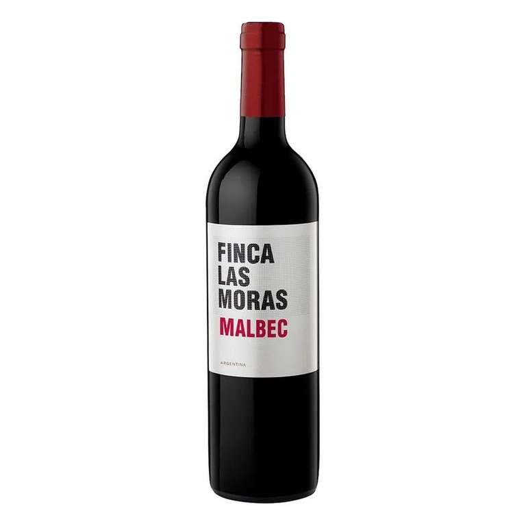 Amazon: Vino Las Moras Malbec 750 ML 
