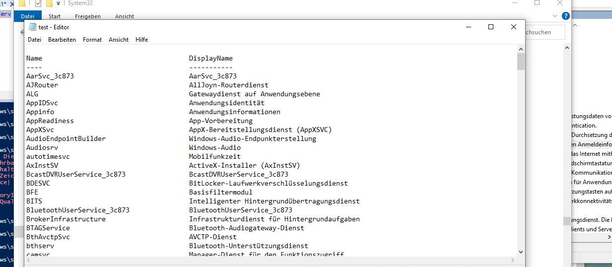 Table all three dont work
