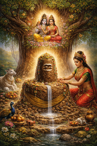 Prithvi Lingam Abhishekam & Annadhanam Seva
