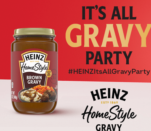 Apply to Get Free HEINZ Gravy Party Kit for Dinner Event Apply to Get Free HEINZ Gravy Party Kit for Dinner Event
