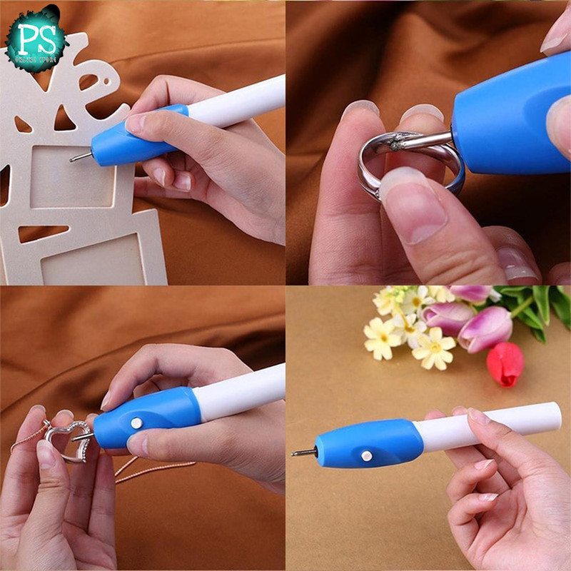 Cordless Electric Engraving Pen Carve Tool DIY Jewelry Metal Wood Ceramic Glass