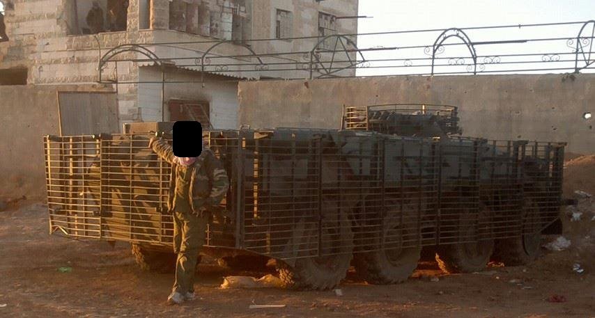 Сирия САА прогресс 1-3 БТР-80 4 дивизии
