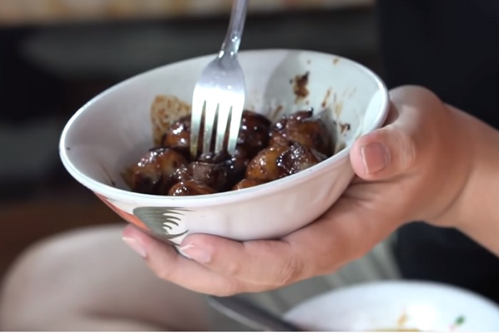 Selain legendaris, Bakso Bakar Pak Man juga dikenal akan kelezatannya.