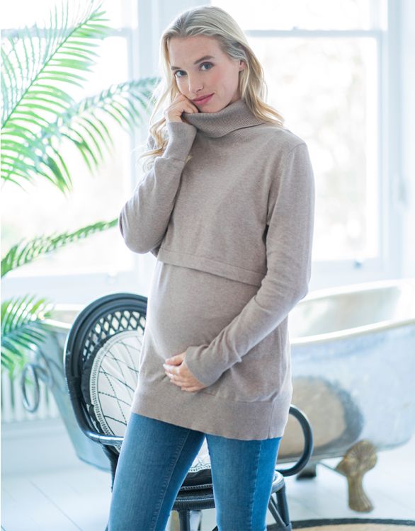 Casual pregnancy outfits winter