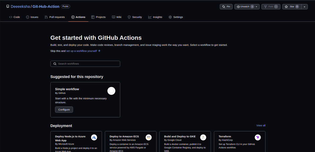 How To Create CI/CD Pipeline Using GitHub Actions