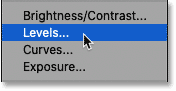 choose-levels-adjustment-layer