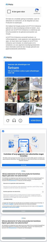 Facebook advertenties