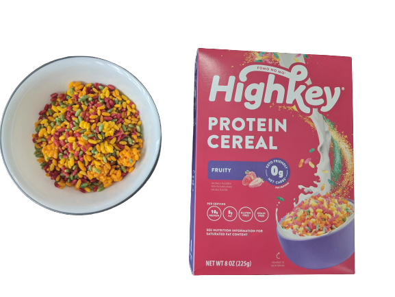 Highkey Fruity flavor cereal