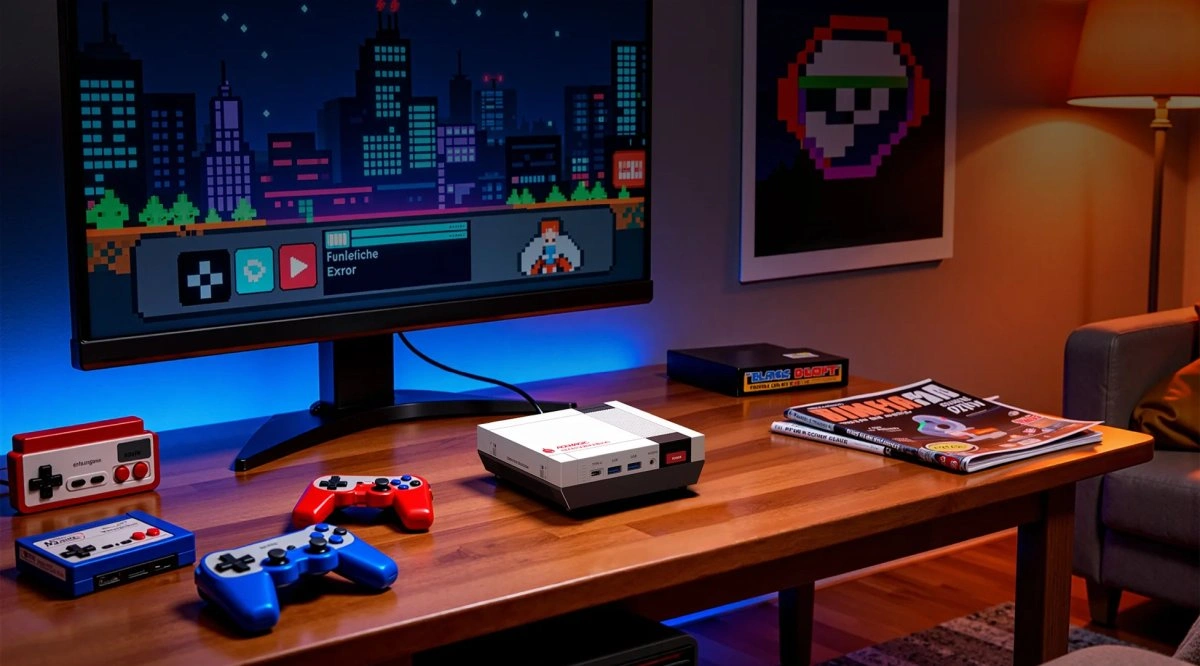 ACEMAGIC Retro X5 Mini PC Combines NES-Inspired Design With AMD Strix Point Power