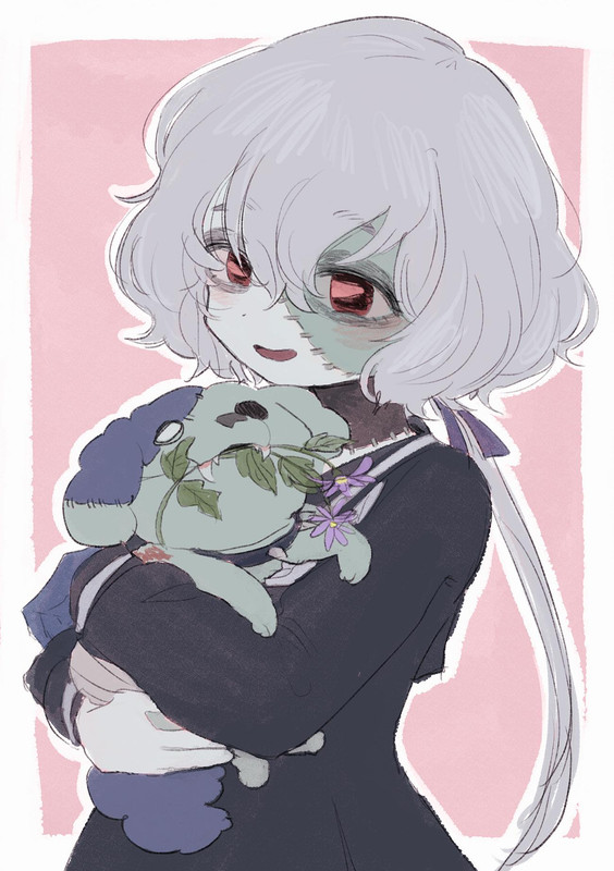konno-junko-and-romero-zombie-land-saga-drawn-by-nuime-a94889